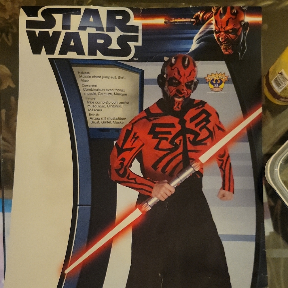 Star Wars Red and Black Sith Costume